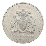 1979 Guyana $1 Coin