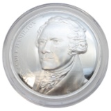 1 Ounce Fine .999 Silver Round - Alexander Hamilton