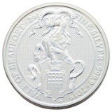 2 Ounce Fine .999 Silver Round - Yale of Beaufort