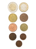 Lot of 9 Euros - Various Amounts