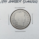 1899 Silver Barber Quarter