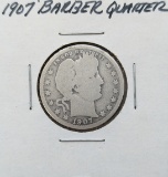 1907 Silver Barber Quarter