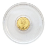 1/200th Ounce Fine .999 Gold Round - Egyptian