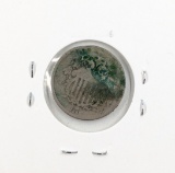 1866 Shield Nickel w/ Rays