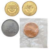 Lot of 4 Commemorative Coins - White House, Smithsonian, etc.