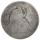 Silver Seated Liberty Half Dollar