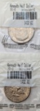 Lot of 2 - 1971-D John F Kennedy Half Dollars - Uncirculated