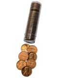 Tube of 50 - 1968-S Lincoln Cents