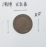 1910 VDB Cent - XF