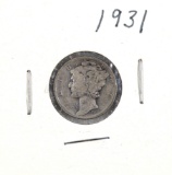 1931 Silver Mercury Dime