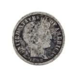 1892-O Silver Barber Dime