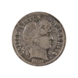 1910-S Silver Barber Dime