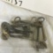 Group of 10 Antique Skeleton Keys (variety)
