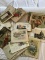 Group of 87 early Americana Holiday and Seasonal Cards and Postcards (original)