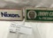 Original, unused Nixon & Carter bumper stickers