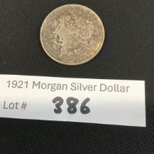 1921 Morgan Silver Dollar