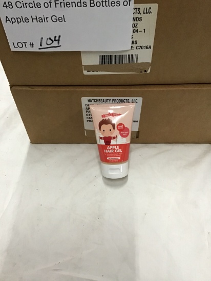 48 Circle of Friends Bottles of Apple Hair Gel