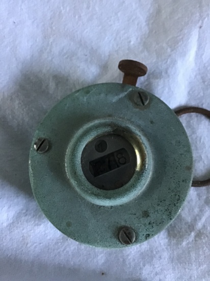 Rare antique people counter (working)