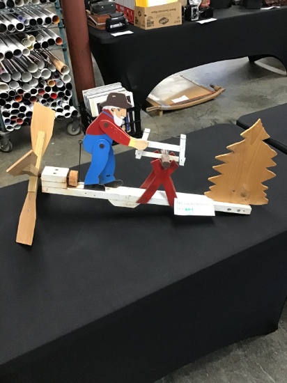 Early folk art windmill