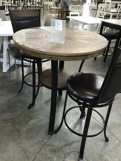 Brand new 3 pc Modern pub table set
