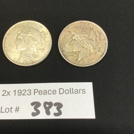 2-1923 Peace Dollars