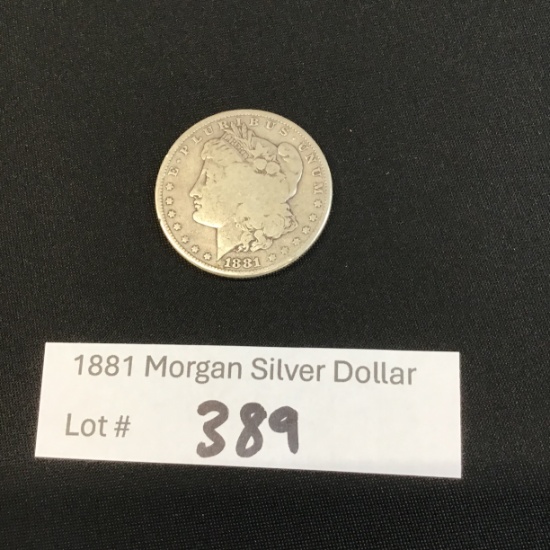 1881 Morgan Silver Dollar