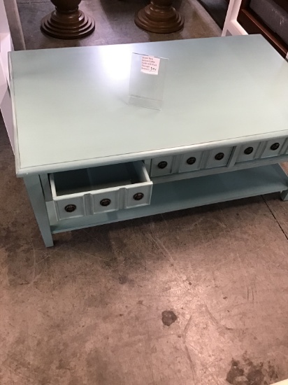 Brand new Deluxe coffee tble with push through drawers