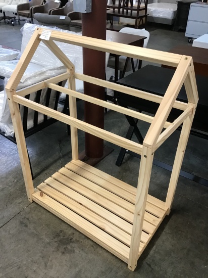 Brand new solid wood child's room clothes hanger