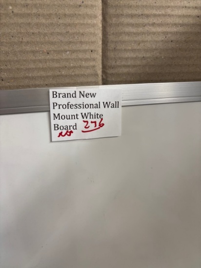 Brand new professional wall mount white board 4x6