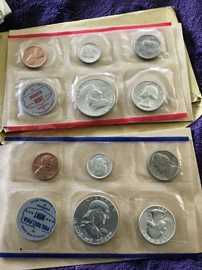 US Mint Uncirculated Mint Sets in Original Package