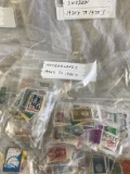 Huge group of vintage used and unused world stamp collection