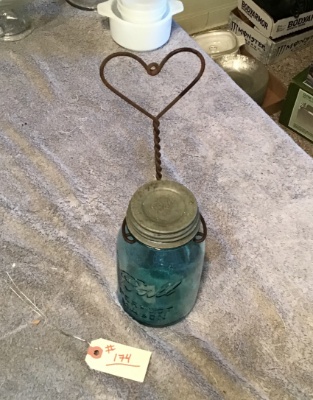 Ball blue quart #13, very rare