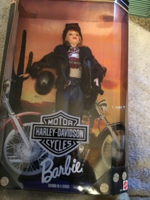 Vintage NOS 1998 Harley Davidson Barbie Collector's Edition