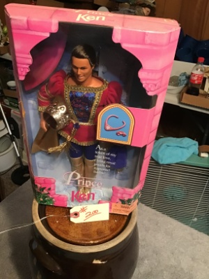 Vintage NOS Prince Ken Barbie