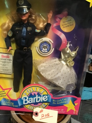Vintage NOS Police Officer Barbie