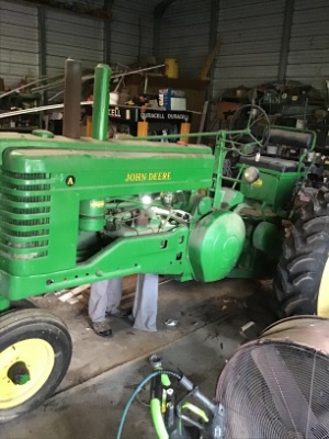 John Deere Tractor, Model A, 1950