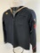 WWII US NAVY JUMPER CUSTOM UNIFORM COLOR EMBROIDERY AND HAT