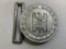 NAZI GERMANY RED CROSS OFFICERS BELT BUCKLE