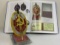 USSR DISTINQUISHED MVD WORKER DESK ORNAMENT WITH BOOK BY R. PANDIS