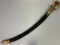 ANTIQUE INDIAN GOLD DECORATED FITTINGS TULWAR SWORD