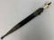 ANTIQUE RUSSIAN COSSACK CAUCASIAN KINJAL DAGGER SILVER DECORATED