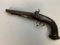 ANTIQUE FRENCH .62 CAL. D'ACIER DOUBLE BARREL PISTOL