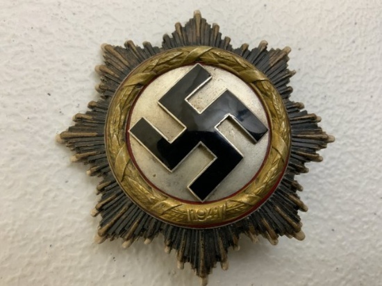 NAZI GERMANY 1941 GERMAN CROSS IN GOLD