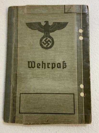 GERMANY THIRD REICH LUFTWAFFE PERSON WEHRPASS AND EXTRA DOCUMENT