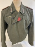 WWII GERMAN ARMY ASSAULT GUNNER LATE WAR UNIFORM WRAPPER JACKET