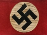 WWII GERMAN NAZI PARTY NSDAP RED ARMBAND