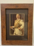 IMPERIAL GERMAN KAISER WILHELM II FRAMED PICTURE