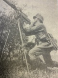 GERMANY THIRD REICH PHOTO POSTCARD MACHINE GUNNERS