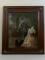 ANTIQUE US ARMY SOLDIER LARGE PICTURE PERIOD FRAMMED