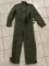 WWII GERMAN NAVY KRIEGSMARINE COLD WEATHER GRAY CANVAS OVERALLS MINT 1942 DATED